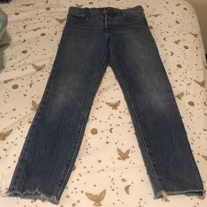 Levi’s wedgie jeans